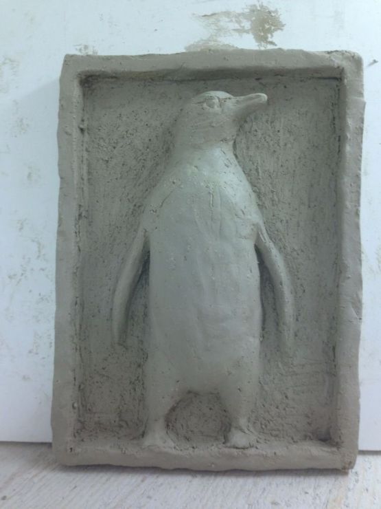 Pinguïn, kleischets Pinguïn, kleischets